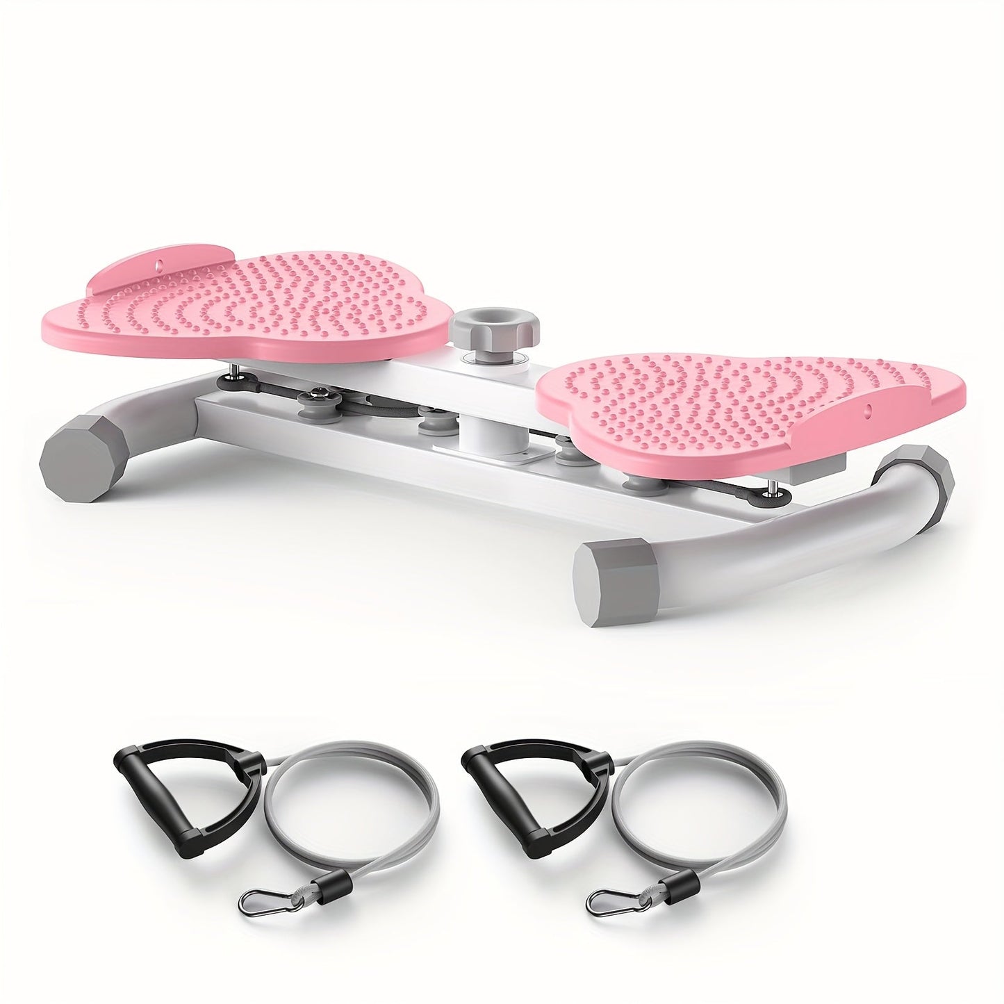 Waist Twisting Machine Ab Twister Board – 360° Noiseless Waist Twister Disc for Home Gym, 360 LBS Capacity, Digital Display Tracks Time, Reps & Calories, Includes Figure-8 Resistance Band