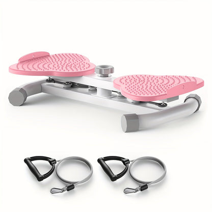 Waist Twisting Machine Ab Twister Board – 360° Noiseless Waist Twister Disc for Home Gym, 360 LBS Capacity, Digital Display Tracks Time, Reps & Calories, Includes Figure-8 Resistance Band