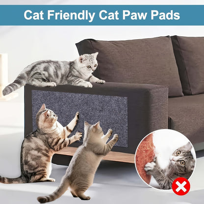 Self-Adhesive Cat Scratching Pad for Wall & Sofa – Durable Furniture Protector Scratch Board, Easy Peel & Stick, Long-Lasting Protection for Small & Large Indoor Cats, Great Holiday Gift
