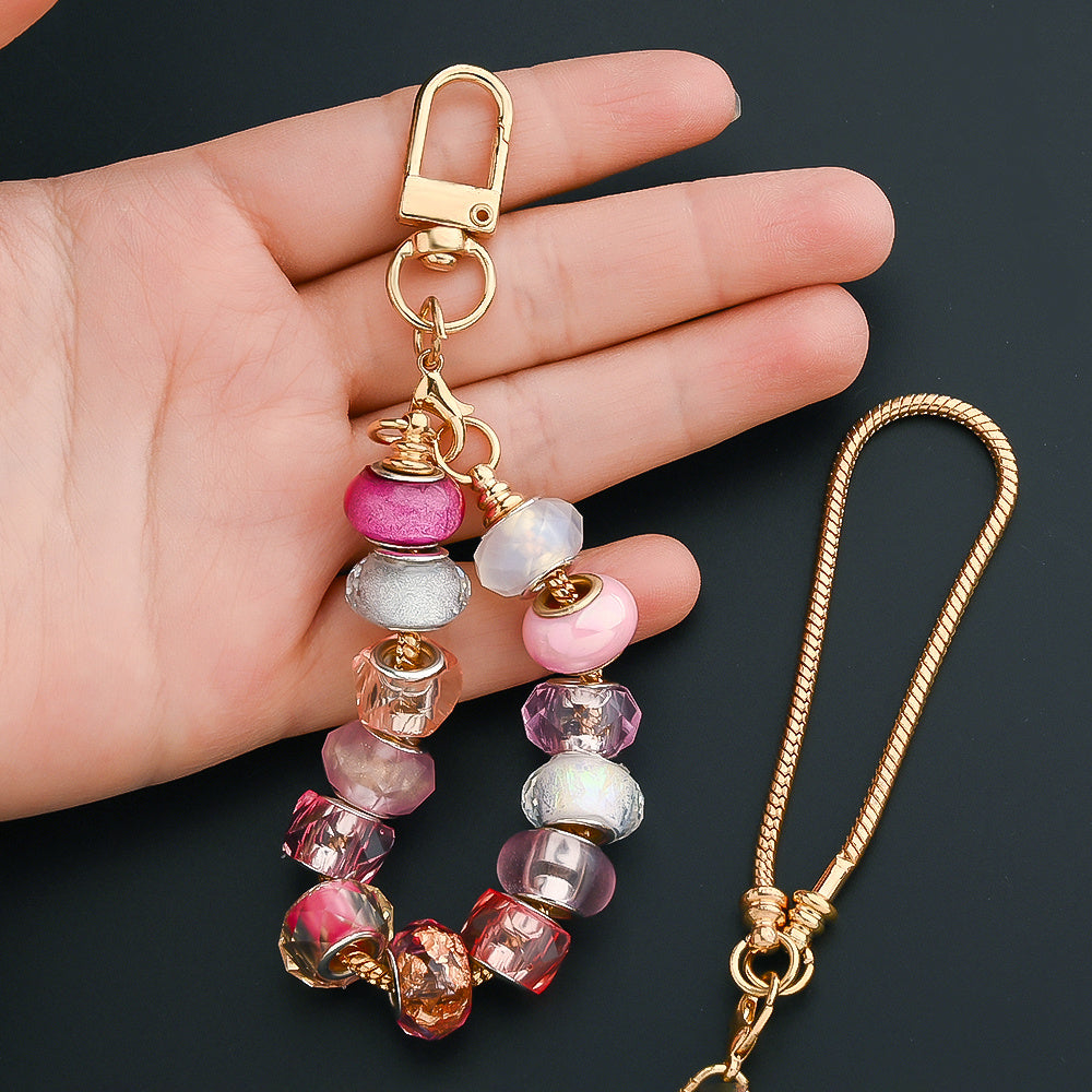 Blank Beadable Keychains Set DIY 22 or 48pcs Creative Keyrings for Handmade Bag Pendant Cup Phone Chain Wedding Party Birthday Gift for Her Him Gold Silver