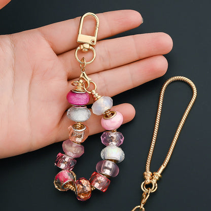 Blank Beadable Keychains Set DIY 22 or 48pcs Creative Keyrings for Handmade Bag Pendant Cup Phone Chain Wedding Party Birthday Gift for Her Him Gold Silver
