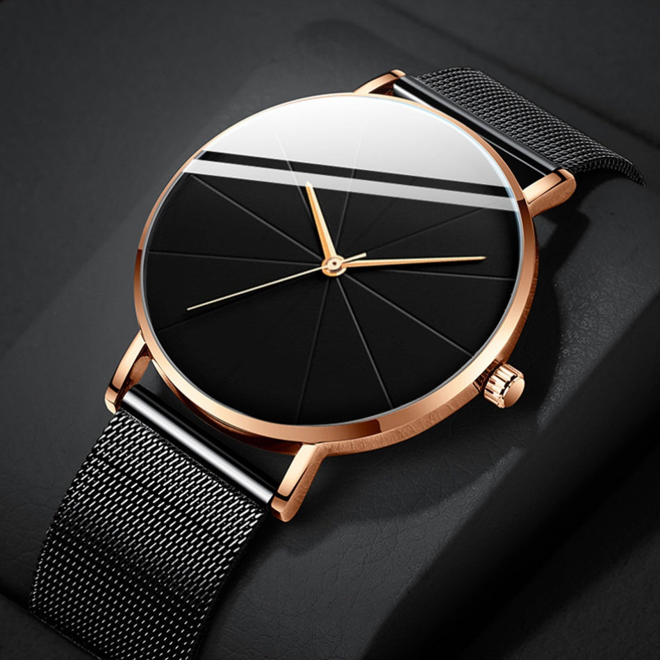 4-Piece Men's Quartz Watch and Bracelet Gift Set - Elegant Alloy Case Round Dial Sports Casual & Business Wristwatches with Matching Bracelet for Everyday Wear, Birthdays & Anniversaries