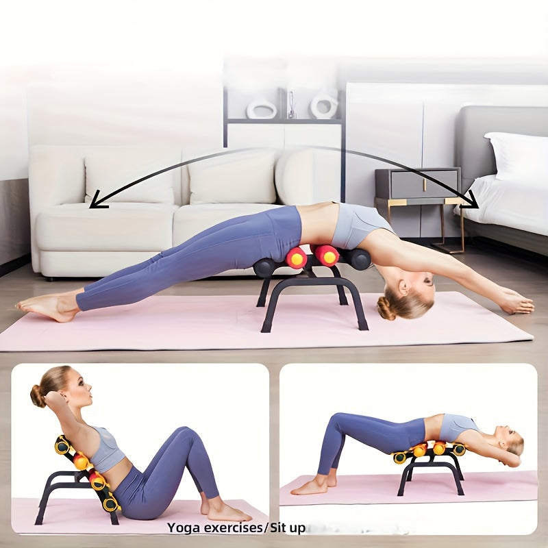 Mini Inversion Table Back Stretch Machine – Ab Trainer, Handstand Training, Yoga Fitness Equipment, Total Body Workout, Stretches Back & Neck, Home Gym Exercise Machine