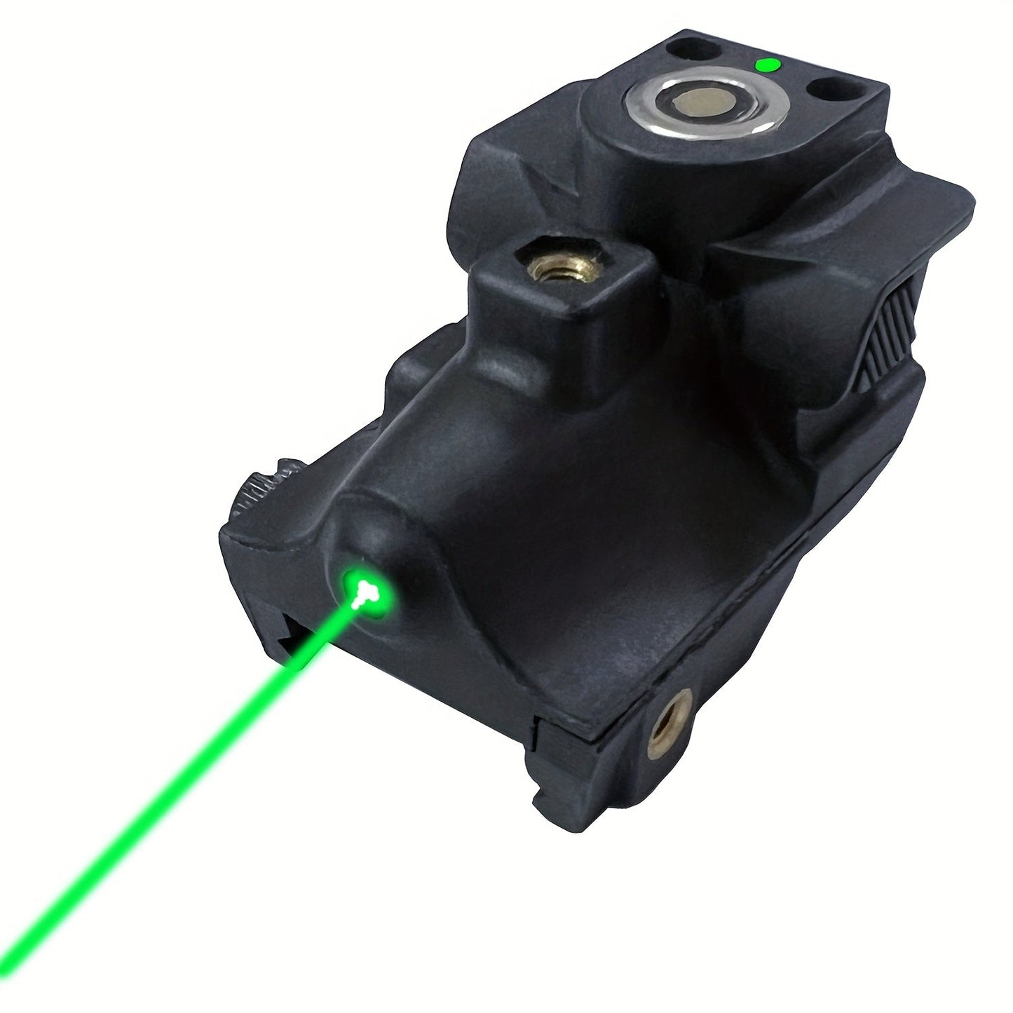Ultra Compact Green Laser Sight for Handguns & Pistols – Magnetic USB Charging, 20mm Picatinny Rail, Ambidextrous ON/OFF, PA66 Nylon, 150-300m Visible – 7 Color & Charging Variants