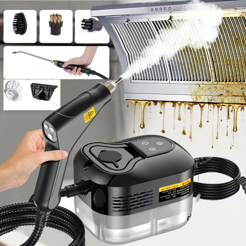 Handheld Steam Cleaner with 35-Piece Accessory Set High Pressure Portable Chemical-Free Deep Clean – Kitchen Grease Sofa Air Conditioner Tile Car Interior Washing Machine 6 Colors