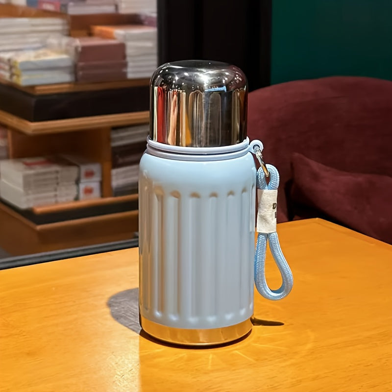 316 Stainless Steel Vacuum Insulated Thermos Cup Dopamine Color All Metal Water Bottle Keeps Drinks Hot and Cold for Work School Camping Sports Travel Portable Fashionable Tumbler Red Black Blue White