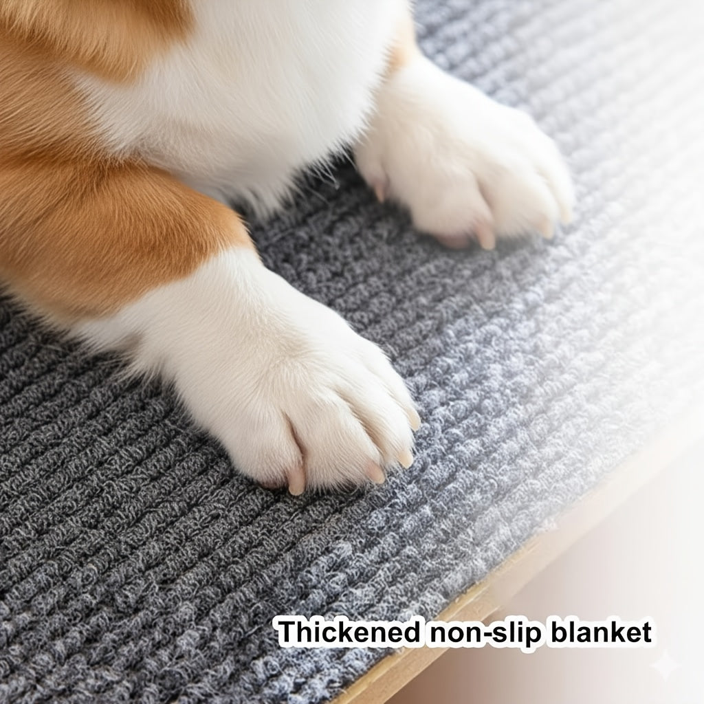Pet Stairs for Dogs & Cats – Non-Slip 3 or 4 Step Staircase with Safety Railings for Bed & Sofa, Compact Ramp Design, 15 Inches High, for Small & Medium Dogs and Cats