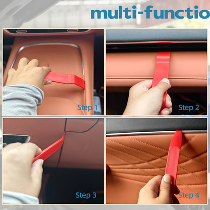 26-Piece Air Wedge Pump Car Unlock Tool Kit - Emergency Door & Window Opening Set with Long Reach Grabber for Locked Keys in Car, Auto Lockout Tool for Cars, Trucks & SUVs