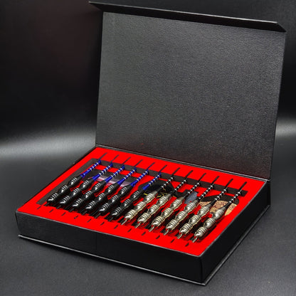 Steel Tip Darts Gift Set with Skull Wings – Deluxe Gift Box, Iron Tip & Aluminum Alloy Shaft, Multiple Sizes – for Indoor Club Entertainment, Sports Competitions & Casual Dart Games