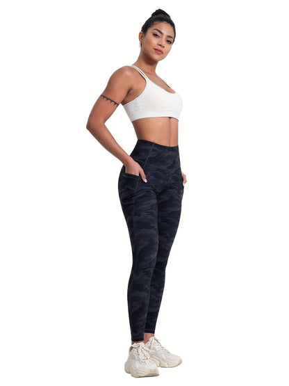 6 Pack Women's High Waist Leggings with Pockets Buttery Soft Tummy Control Yoga Pants Multicolor Sets S-XXL Activewear