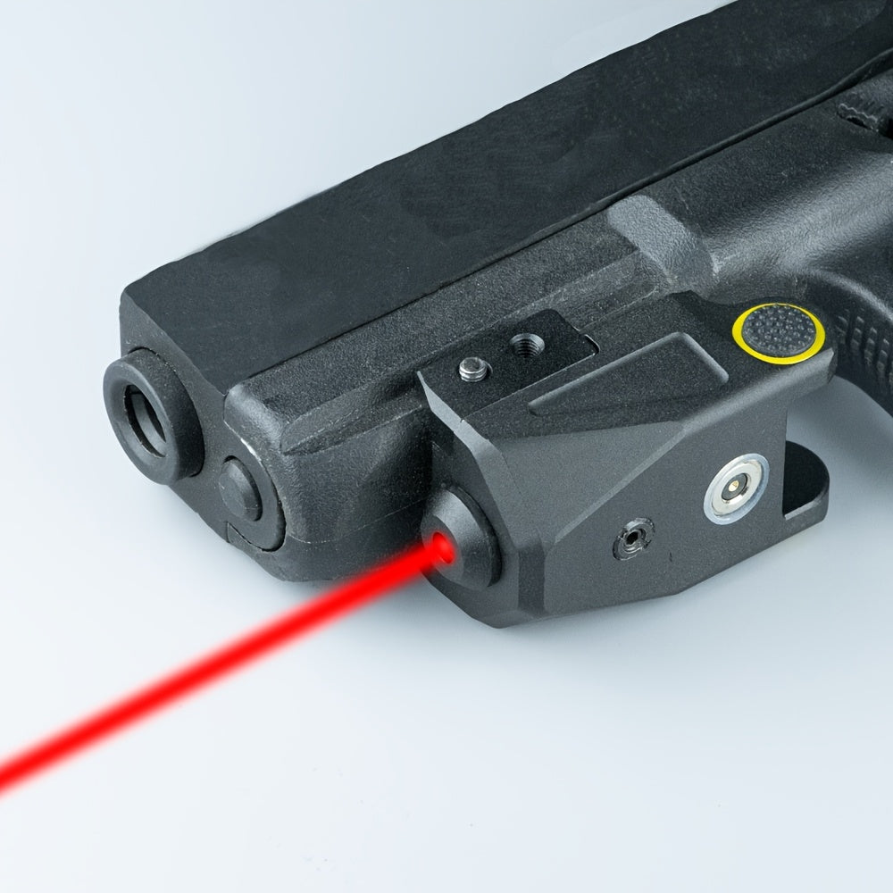 USB-C Rechargeable Laser Sight for Picatinny Rail – Green & Red Laser Dot Sight with Tactical Flashlight Combo, Vibration-Resistant, Quick Adjust, for Handguns Rifles Hunting Competition