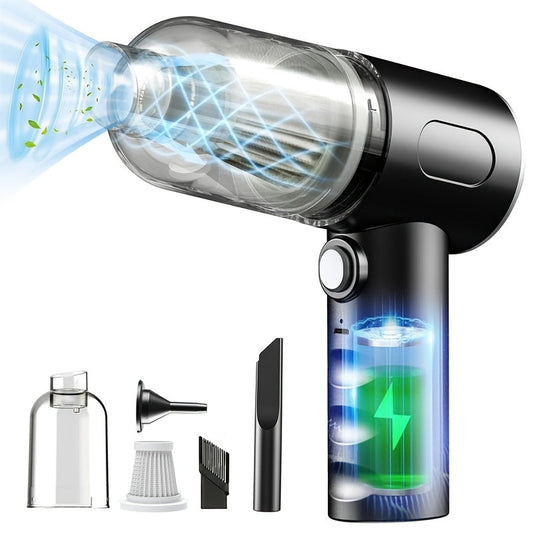 9000PA Cordless Car Vacuum Cleaner – Rechargeable Portable Handheld Vacuum for Car Interior, Pet Hair & Crumbs, Ultra-Lightweight for Home & Auto Daily Use
