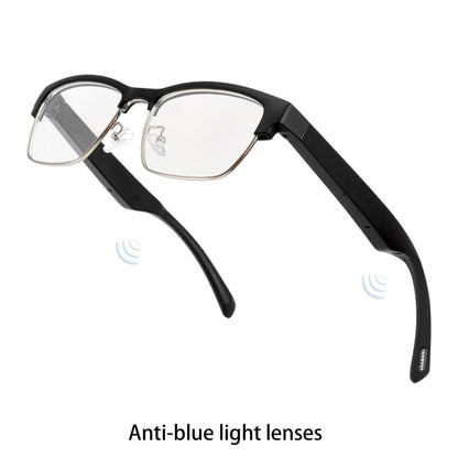 AI Smart Glasses with Real-Time 160-Language Translation, GPT Chat Assistant, Bluetooth 5.2 Audio, Hands-Free Calling, Music Playback, Photochromic & Anti-Blue Light Lenses – Unisex Wearable Tech