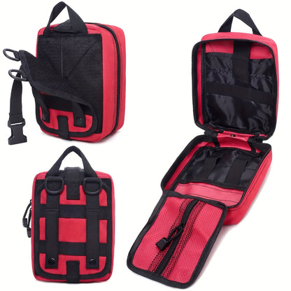 Professional First Aid Kit 399 Piece & 99 Piece Survival Gear Emergency Kit for Hiking Camping Hunting Car Travel – Includes Scissors Tweezers Splints – Gift for Men