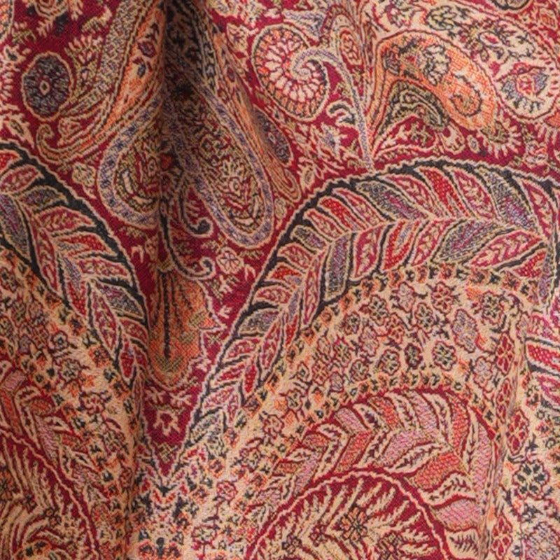 Phoenix Tail Paisley Pashmina Scarf – Thick Warm Wrap Shawl for Women, Luxurious Soft Fabric in 17 Vibrant Colors, Versatile for Formal Events, Everyday Wear & Gifting