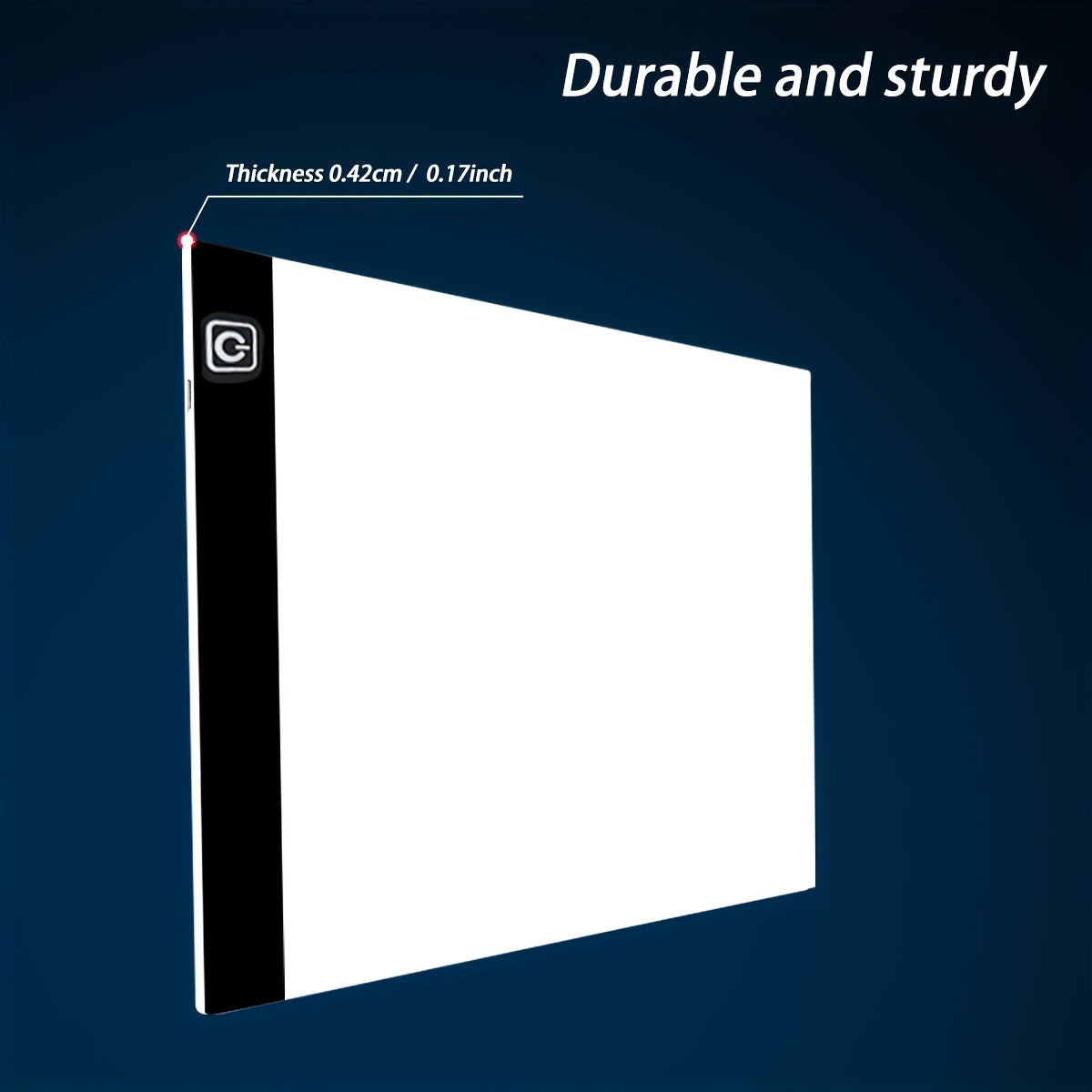 LED Light Pad for Diamond Painting – A2 A3 A4 A5 USB Powered, Adjustable Brightness, Ultra-Thin Light Board for Tracing Sketching Drawing Animation Stencil Art Craft, Optional Bracket & Drill Pen