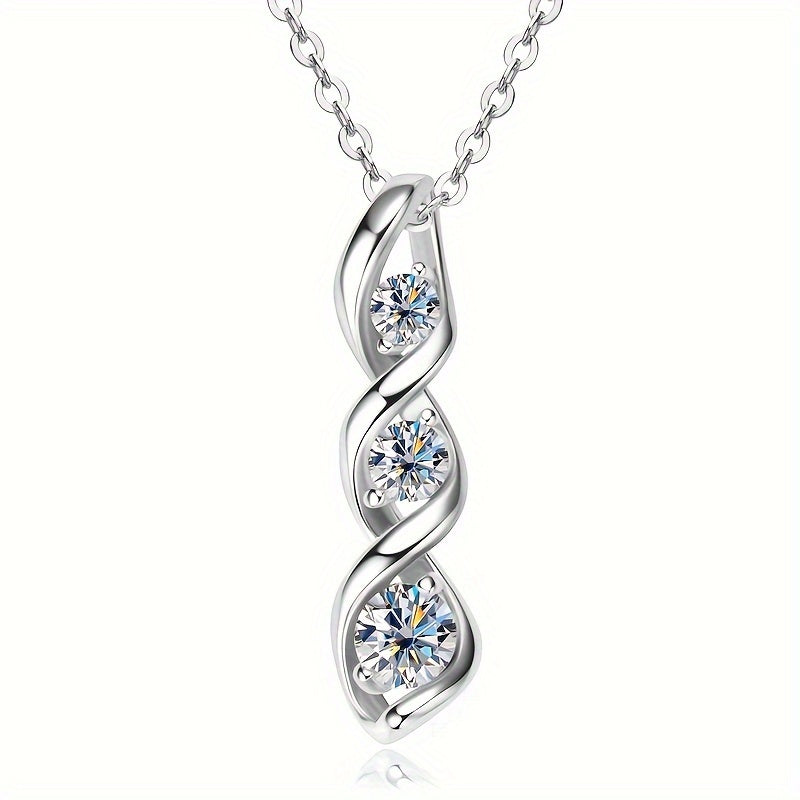 925 Sterling Silver Moissanite Hexagram Star Pendant Necklace for Women – Hypoallergenic Nickel-Free Vintage Inspired Design, Sparkling CZ Star of David Necklace, Perfect Mother’s Day Gift for Her