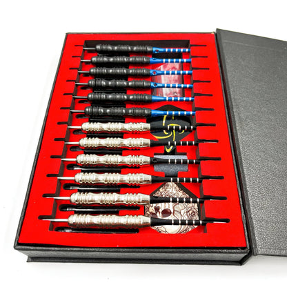Steel Tip Darts Gift Set with Skull Wings – Deluxe Gift Box, Iron Tip & Aluminum Alloy Shaft, Multiple Sizes – for Indoor Club Entertainment, Sports Competitions & Casual Dart Games