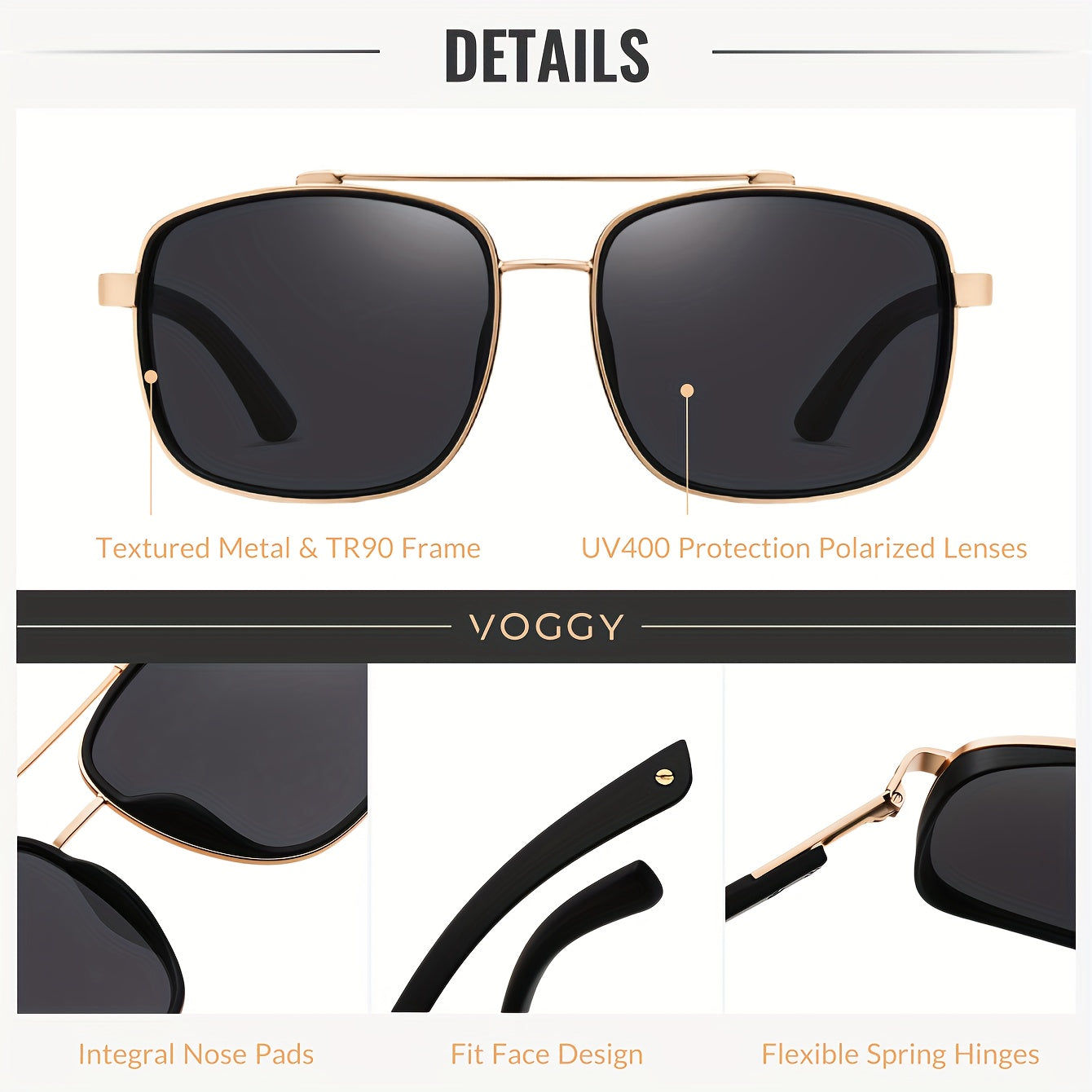 Retro Pilot Polarized Sunglasses Unisex Metal TR90 Frame UV Protection Aviator Style Driving Fishing Outdoor 5 Colors