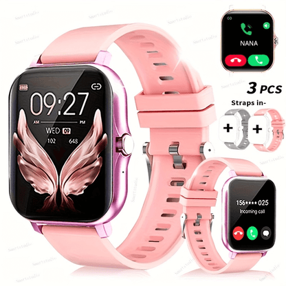 Smart Watch 1.83" Bluetooth Calling & Message Fitness Tracker – Multi-Sport Modes, Music Playback, Remote Camera, GPS Positioning, Compatible with Android & iPhone, Perfect Gift for Men & Women