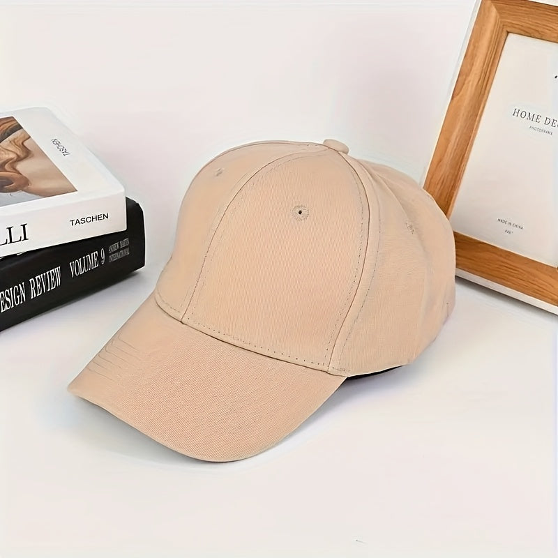 5 Pack Plain Baseball Caps for Men and Women – Unisex Solid Color Stretch Fit Sports Hats for Outdoor Activities Running Hiking, Bulk Baseball Cap Set for Teams Groups and Gifts