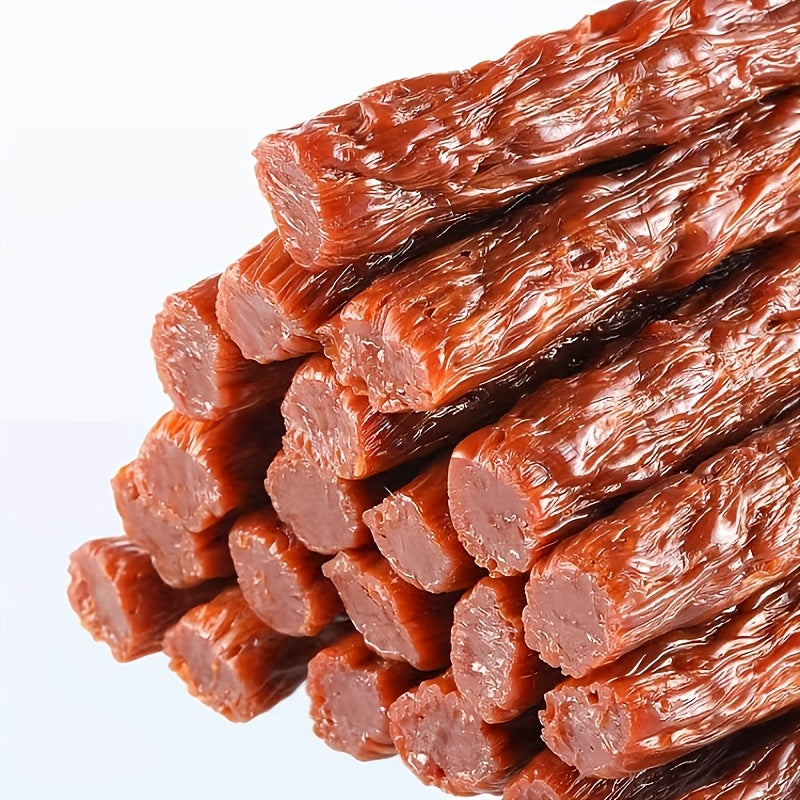 Natural Beef Tendon Dog Chew Sticks 150g Long-Lasting High-Protein Dental Chews Rawhide-Free Dog Treats Healthy Beef Jerky Strips for Puppies Adult Dogs Training