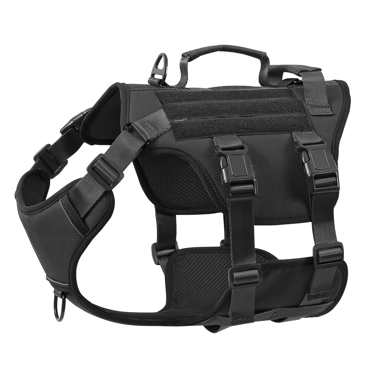 No Pull Dog Harness Escape Proof – Soft Padded Full Body Pet Vest with Lift Handle, Reflective Strips & Leash Clip, Adjustable for Large Dogs Walking Hiking Training
