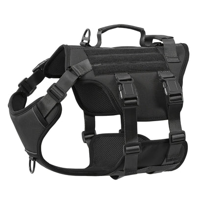 No Pull Dog Harness Escape Proof – Soft Padded Full Body Pet Vest with Lift Handle, Reflective Strips & Leash Clip, Adjustable for Large Dogs Walking Hiking Training