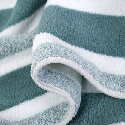 Striped Bath Towel Set Absorbent Quick-Dry Super Soft Skin-Friendly 27.6x55.1 Inch for Home Bathroom Beach – Available in 1 or 4 Pack Multiple Colors