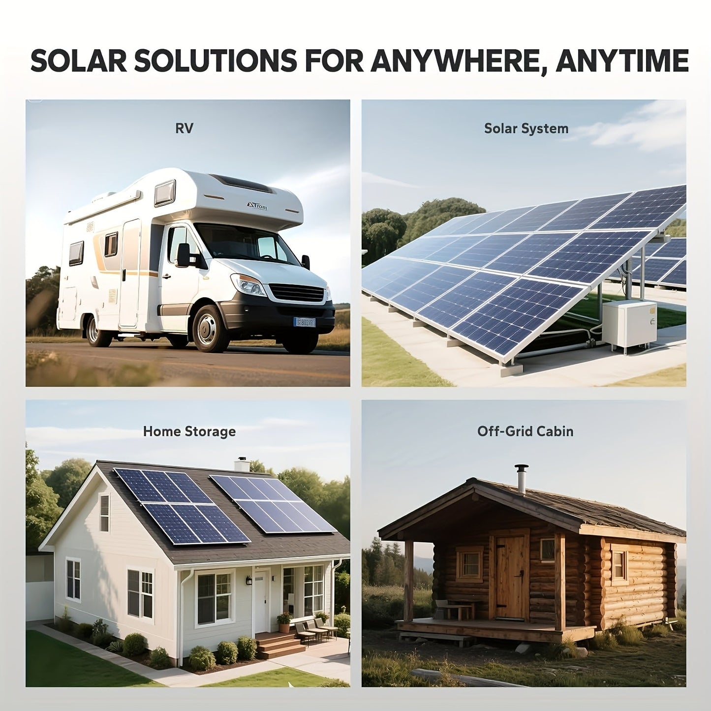 100A MPPT Solar Charge Controller with LCD Display & Auto Tracking - Compatible with Lead-Acid, Lithium & LiFePO4 Batteries, for Off-Grid Solar Systems, RV, Boat & Home