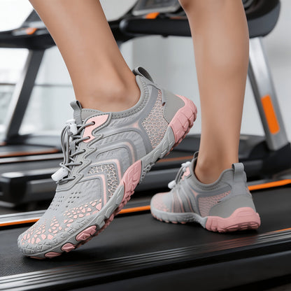 Women's Barefoot Hiking Shoes – Lightweight Breathable Outdoor Sports Shoes for Trail, Beach & Everyday Wear, Fashionable Minimalist Design, Non-Slip Sole, Available in Multiple Colors, Sizes US 6-11