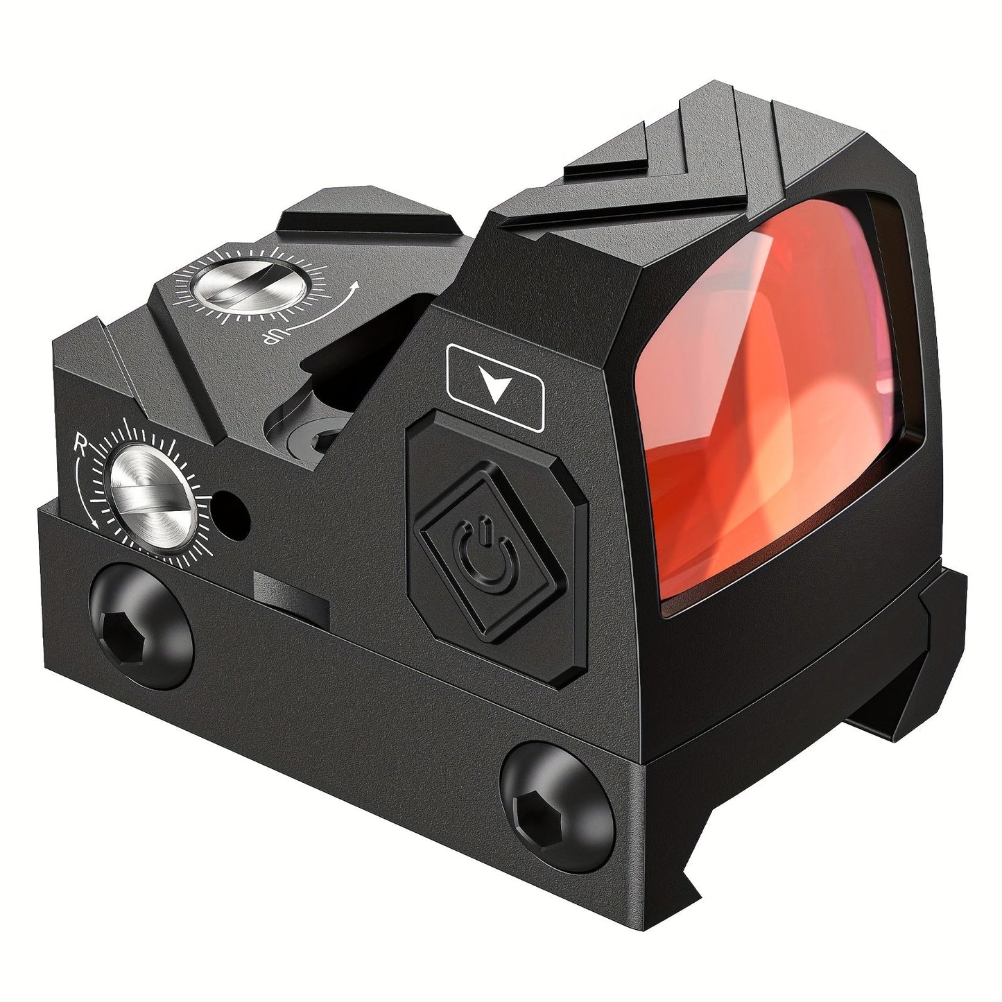 Wolfcloak 2MOA Red Green Dot Sight Shockproof Motion Awake Optic – Aluminum Alloy Red Dot Scope with MOS Adapter Plate & 21mm Picatinny Rail Mount, Battery Powered, Fits Pistols & Rifles