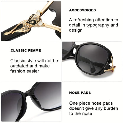 Oversized Sunglasses for Women UV400 Protection Gradient Lens Large Frame Fashion Eyewear Multiple Colors Available
