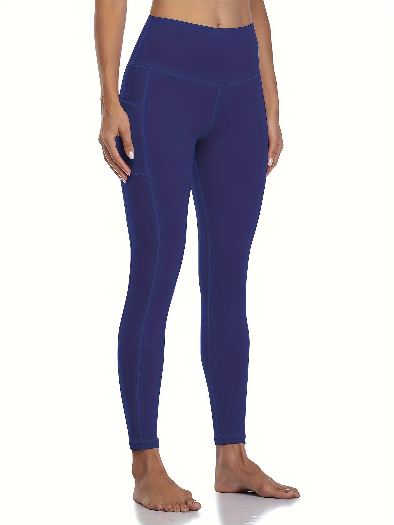 5-Piece Women's Printed Compression Yoga Pants – 7/8 Nine-Point Fitness Running Leggings with Leopard Camo & Solid Patterns, High-Waist Athletic Tracksuit Bottoms for Gym Workout, S-XXL