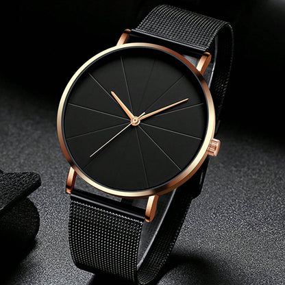 4-Piece Men's Quartz Watch and Bracelet Gift Set - Elegant Alloy Case Round Dial Sports Casual & Business Wristwatches with Matching Bracelet for Everyday Wear, Birthdays & Anniversaries