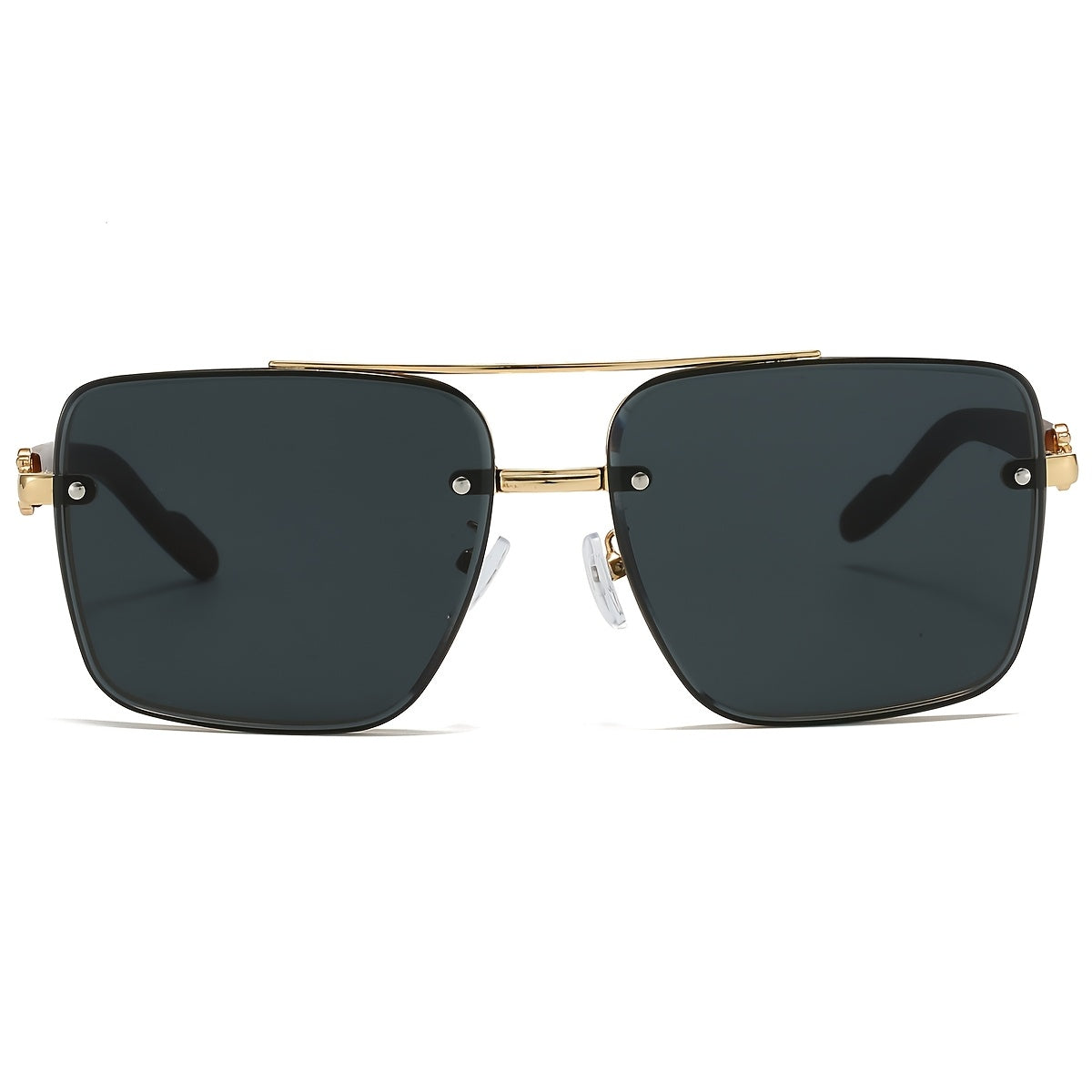 Retro Square Woodgrain Sunglasses for Men & Women – UV400 Gradient AC Lenses, Lightweight PC Frame, 7 Color Options, Vintage Street Style Eyewear for Driving, Travel & Everyday Wear