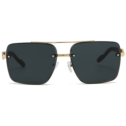 Retro Square Woodgrain Sunglasses for Men & Women – UV400 Gradient AC Lenses, Lightweight PC Frame, 7 Color Options, Vintage Street Style Eyewear for Driving, Travel & Everyday Wear