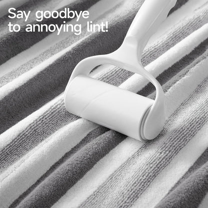 Striped Bath Towel Set Absorbent Quick-Dry Super Soft Skin-Friendly 27.6x55.1 Inch for Home Bathroom Beach – Available in 1 or 4 Pack Multiple Colors