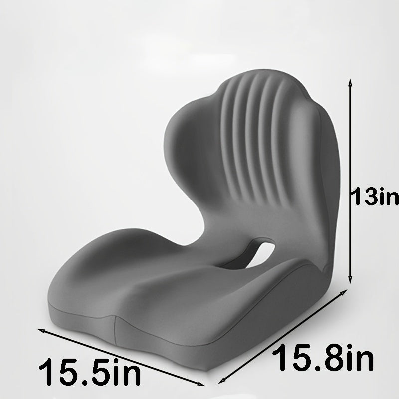 Lumbar Support Cushion for Office Chair & Car Seat – Memory Foam Lower Back and Hip Support Pillow, Ergonomic Breathable Design for Prolonged Sitting, Driving, Work from Home, Multiple Colors