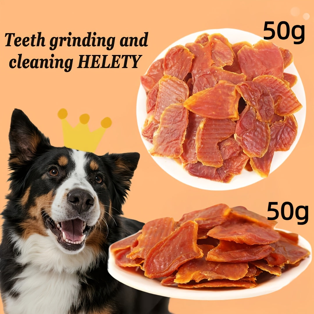 High Protein Dog Treats Chicken Duck Jerky Grain-Free Training Rewards Sausage Dental Health Low Fat Easily Digestible Medium Large Breeds Gift Box Multi-Flavor Sets