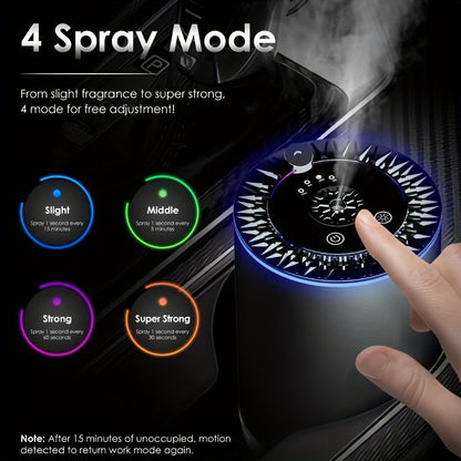 Car Starry Sky Aromatherapy Diffuser – Rechargeable Smart Car Air Freshener with Starlight Roof Projection, USB Charging, Auto Interior Decoration & Scent Diffuser