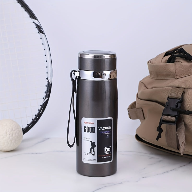 Insulated Water Bottle 33.81oz Large Capacity, 316 Stainless Steel Double-Wall Vacuum Flask with Leak-Proof Lid for Camping, Travel, Gym & Everyday Hydration