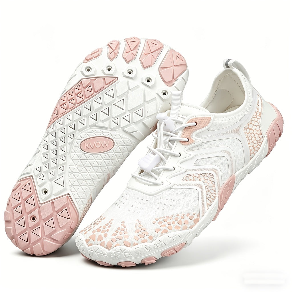 Women's Barefoot Hiking Shoes – Lightweight Breathable Outdoor Sports Shoes for Trail, Beach & Everyday Wear, Fashionable Minimalist Design, Non-Slip Sole, Available in Multiple Colors, Sizes US 6-11