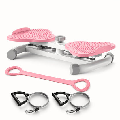 Waist Twisting Machine Ab Twister Board – 360° Noiseless Waist Twister Disc for Home Gym, 360 LBS Capacity, Digital Display Tracks Time, Reps & Calories, Includes Figure-8 Resistance Band
