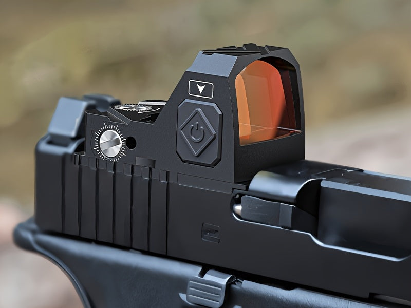 Wolfcloak 2MOA Red Green Dot Sight Shockproof Motion Awake Optic – Aluminum Alloy Red Dot Scope with MOS Adapter Plate & 21mm Picatinny Rail Mount, Battery Powered, Fits Pistols & Rifles