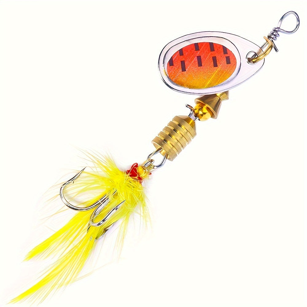 16PCS Metal Spoon Fishing Lures Kit – Spinner Bait Set for Pike, Bass, Trout & Walleye with Artificial Lures and Tackle Storage Box, Freshwater Fishing Accessories
