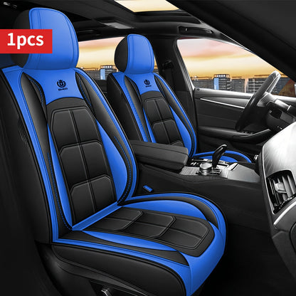 Faux Leather Car Seat Cover Universal Fit Sponge-Padded Seat Protector for Sedan, SUV & Pickup Truck – Durable, Comfortable, Luxury Interior Upgrade in 7 Colors for Front or Rear Seats