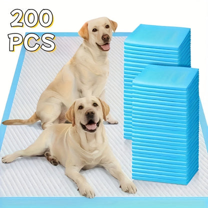 Extra Large Puppy Training Pads – Super Absorbent Leak-Proof Odor-Resistant Pet Pads for Potty Training & Accident Management, XXL 34x28 Inch & XL 24x24 Inch, 50-200 Count