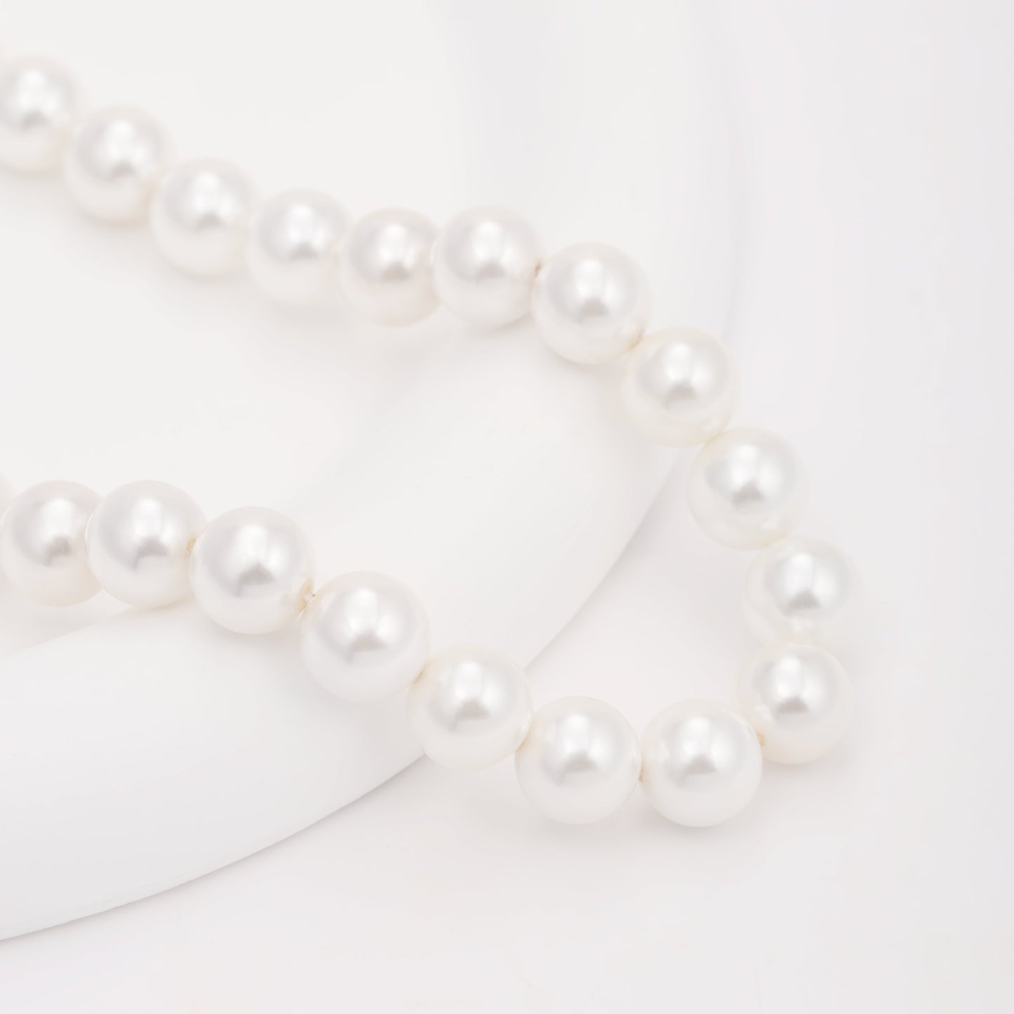 Freshwater Pearl Jewelry Set for Women - 925 Sterling Silver Cultured Pearl Necklace Bracelet & Earrings Set, Elegant French-Style Gift for Weddings Banquets Parties & Anniversaries