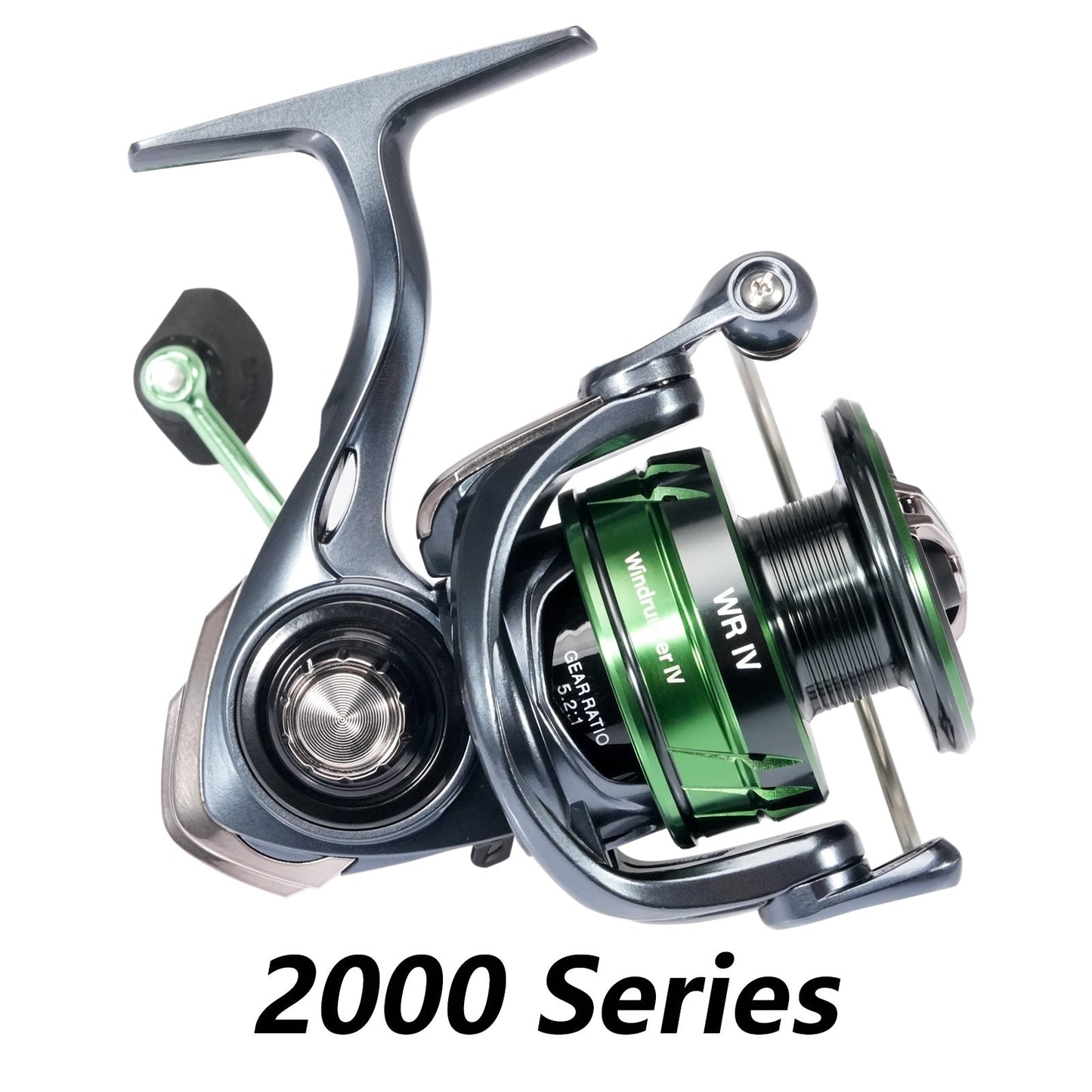SeaKnight WR Series Spinning Fishing Reel – 9+1BB, 5.2:1 Gear Ratio, 13kg/28lbs Max Drag, 3 Carbon Plate Brake, Aluminum & Stainless Steel, Freshwater Saltwater Reel